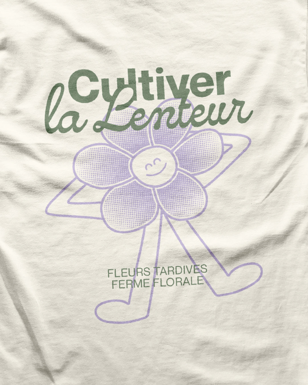 Prévente - Chandail manche longue « Cultiver la Lenteur »